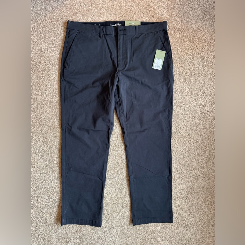 Goodfellow & Co Men's Classic Straight Chino Pants - Black